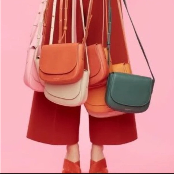 Mansur Gavriel Vegetable Tanned Leather Crossbody - Picture 9 of 9